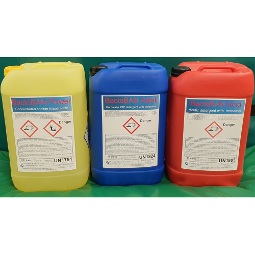 BactoBAN CONCENTRATED Dairy Cleaners for Automated Circulation and Bulk Tank Cleaning