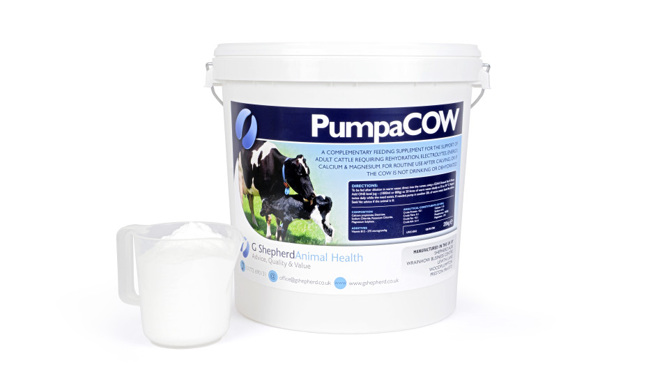 PumpaCOW - All Purpose Oral Fluids for Cows (Powdered Form)