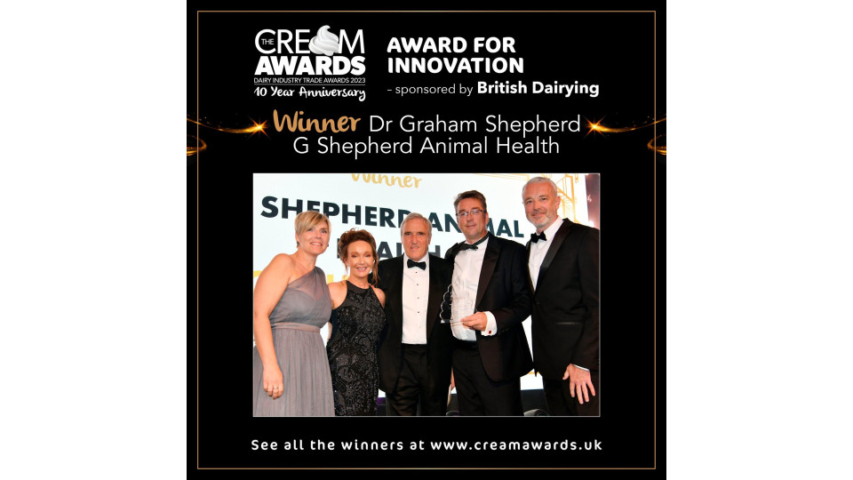 Extremely proud to WIN the Innovation Award at The Cream Awards
