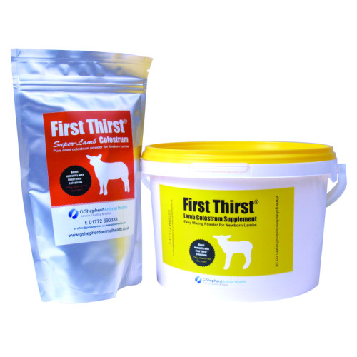 First Thirst Super Lamb Colostrum Powder -UK ONLY