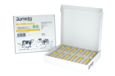 A bolus to reduce milk production at drying-off A bolus to reduce milk production at drying-off