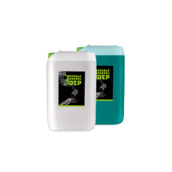Double Barrel Dip. Chlorine dioxide barrier teat dip