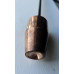 Dehorning and disbudding iron, with copper head for fire or gas torch Dehorning and disbudding iron, with copper head for fire or gas torch