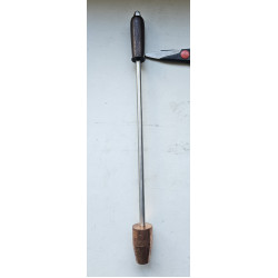 Dehorning and disbudding iron, with copper head for fire or gas torch Dehorning and disbudding iron, with copper head for fire or gas torch