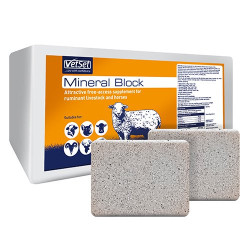 Salt Block with Minerals 2 x 10kg Salt Block with Minerals 2 x 10kg