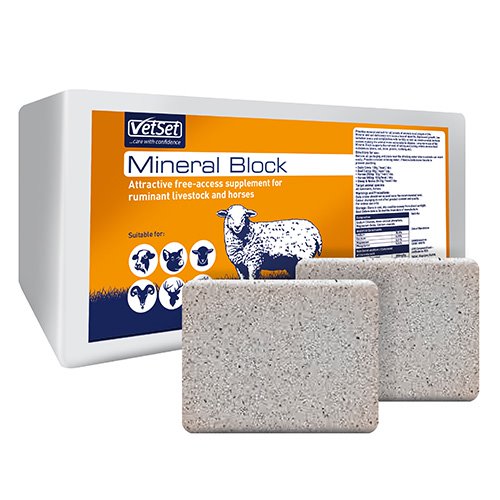 Salt Block with Minerals 2 x 10kg Salt Block with Minerals 2 x 10kg